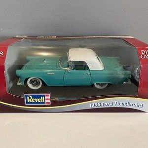 Vintage REVELL 1:18 Diecast 1955 40th Anniversary Ford Thunderbird-NEW IN BOX!-